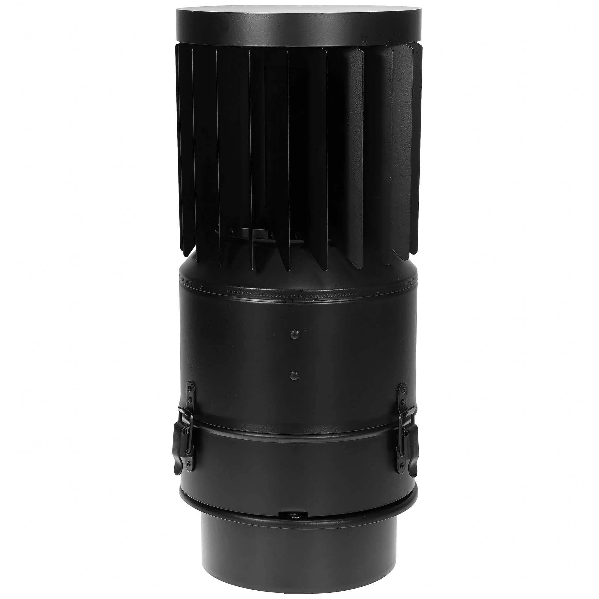 Komínový nástavec turboventilový Tulipán-ventlab Darco TUV150MLCH-T-B fi 150 mm