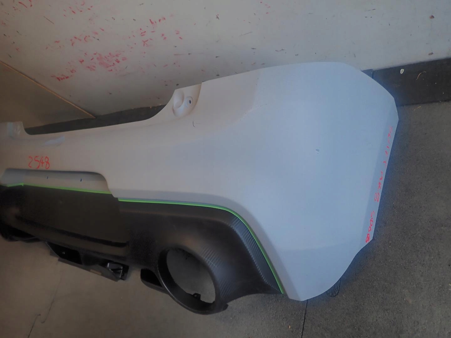 bumper rear part rear SUZUKI SWIFT MK8 2017- SPORT