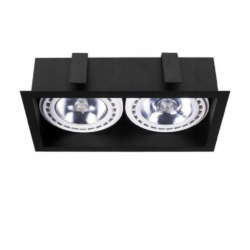 Zápustné downlightové svietidlo Mod Black 9416
