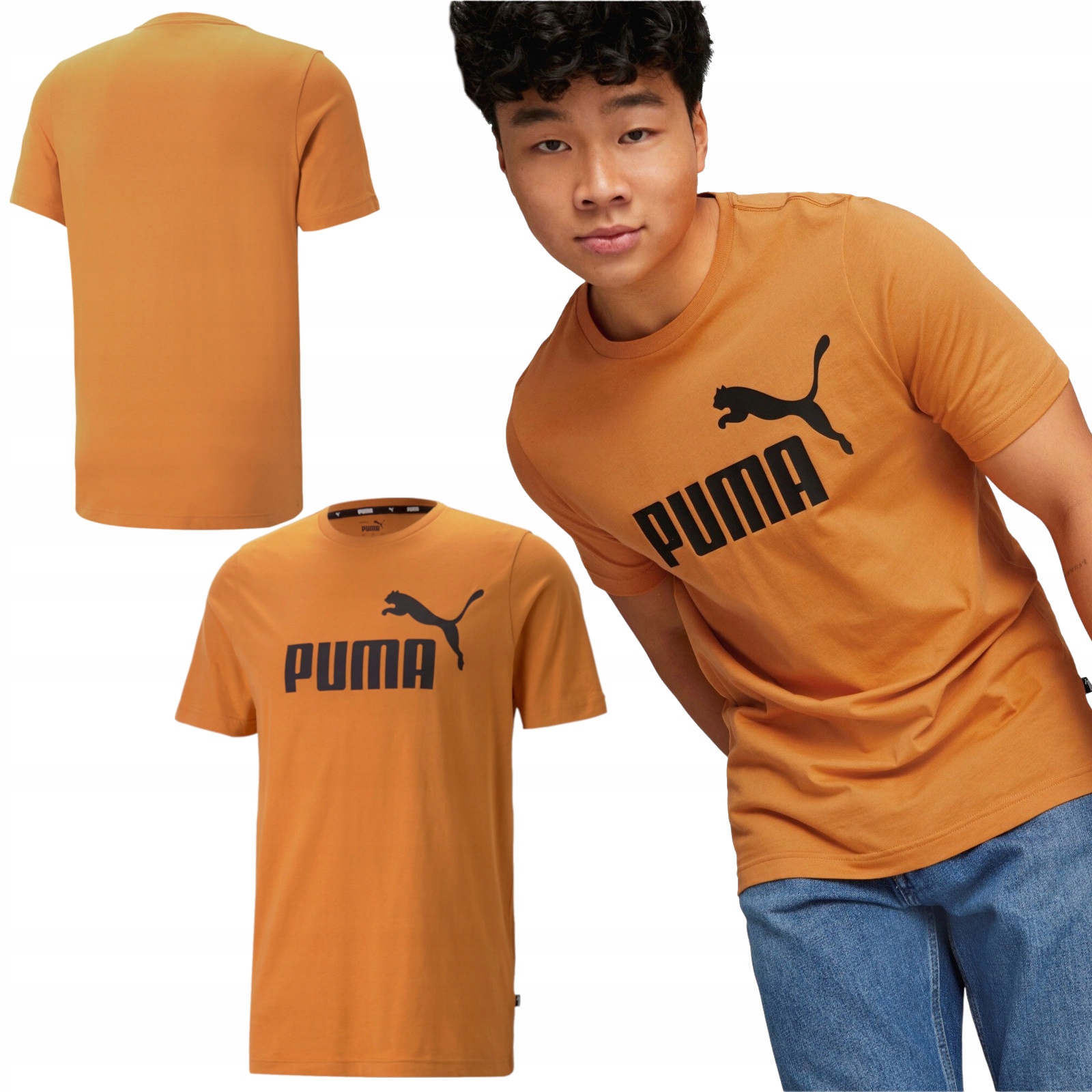

Koszulka Męska Puma Sportowa Bawełniana L