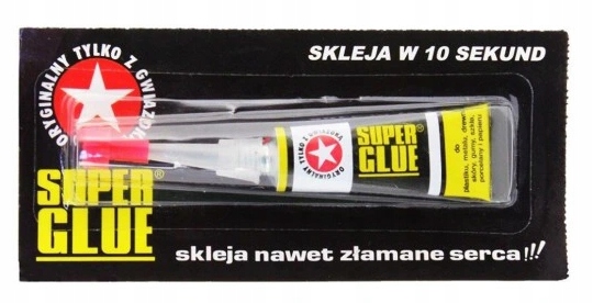 

Glue Klej Błyskawiczny 2G Mocny Uniwersalny