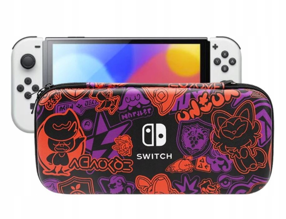 Pouzdro Case Zesílený Switch Switch Oled Pokemon Scarlet Violet