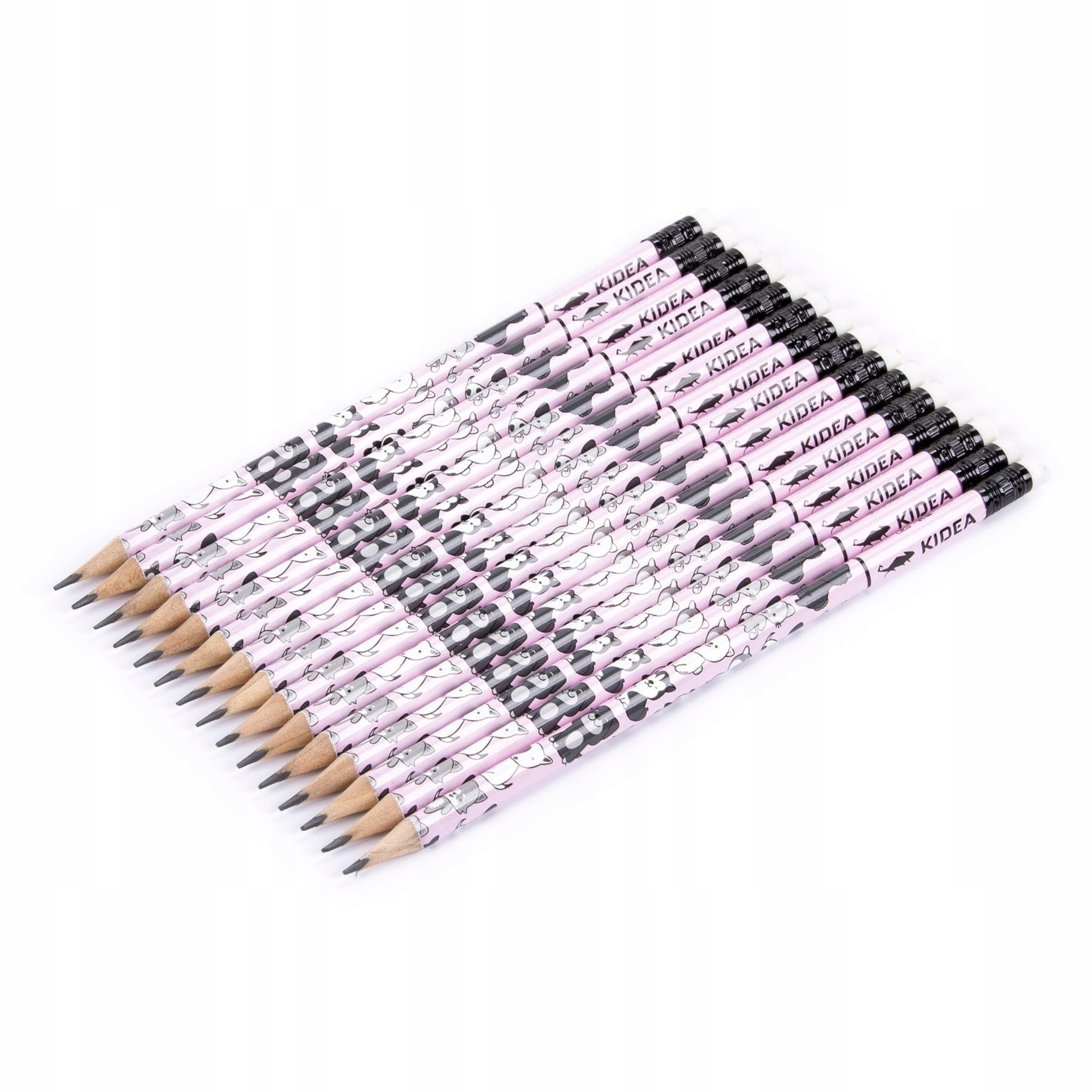 5 x OŁÓWEK TRÓJKĄTNY SZKOLNY HB Z GUMKĄ PIESKI KOT Kod producenta OTGUNKA