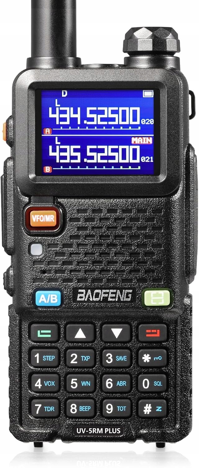 Krótkofalówka Walkie Talkie Baofeng 5RM Plus Radiotelefon Zestaw +akcesoria