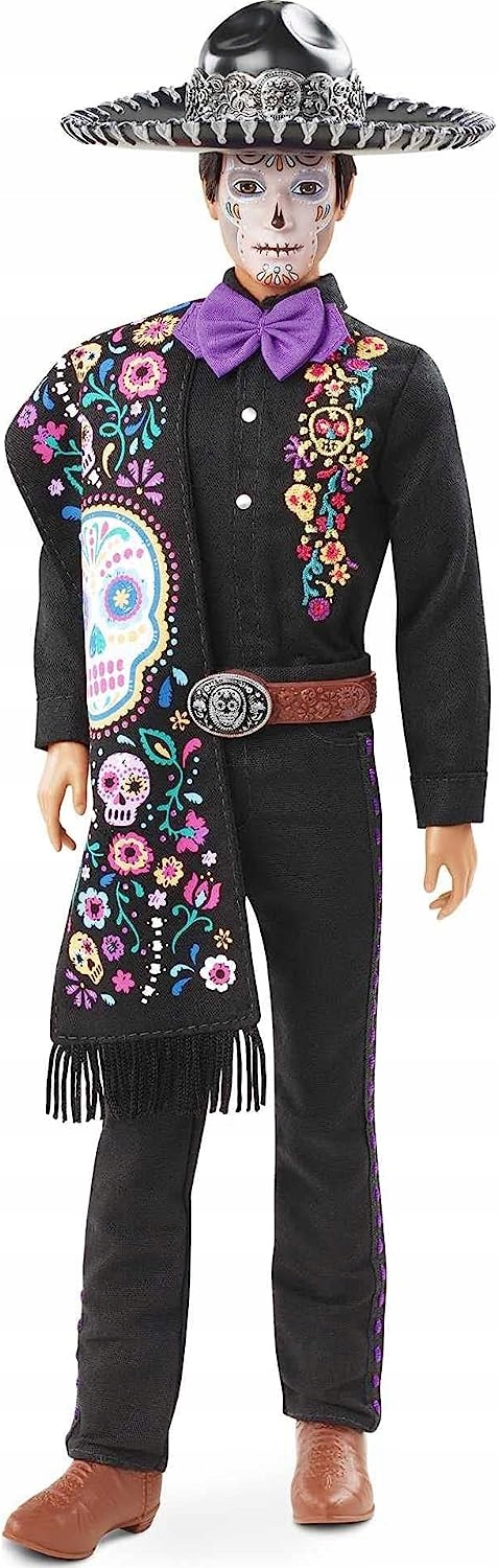 Lalka Barbie Ken kolekcjonersk Dia De Muertos 2021