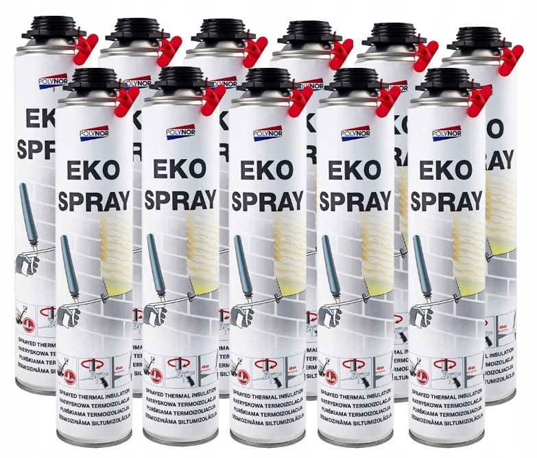 Polynor Eko izolácia striekacia pena pur Zateplenie Podkrovia Garáže