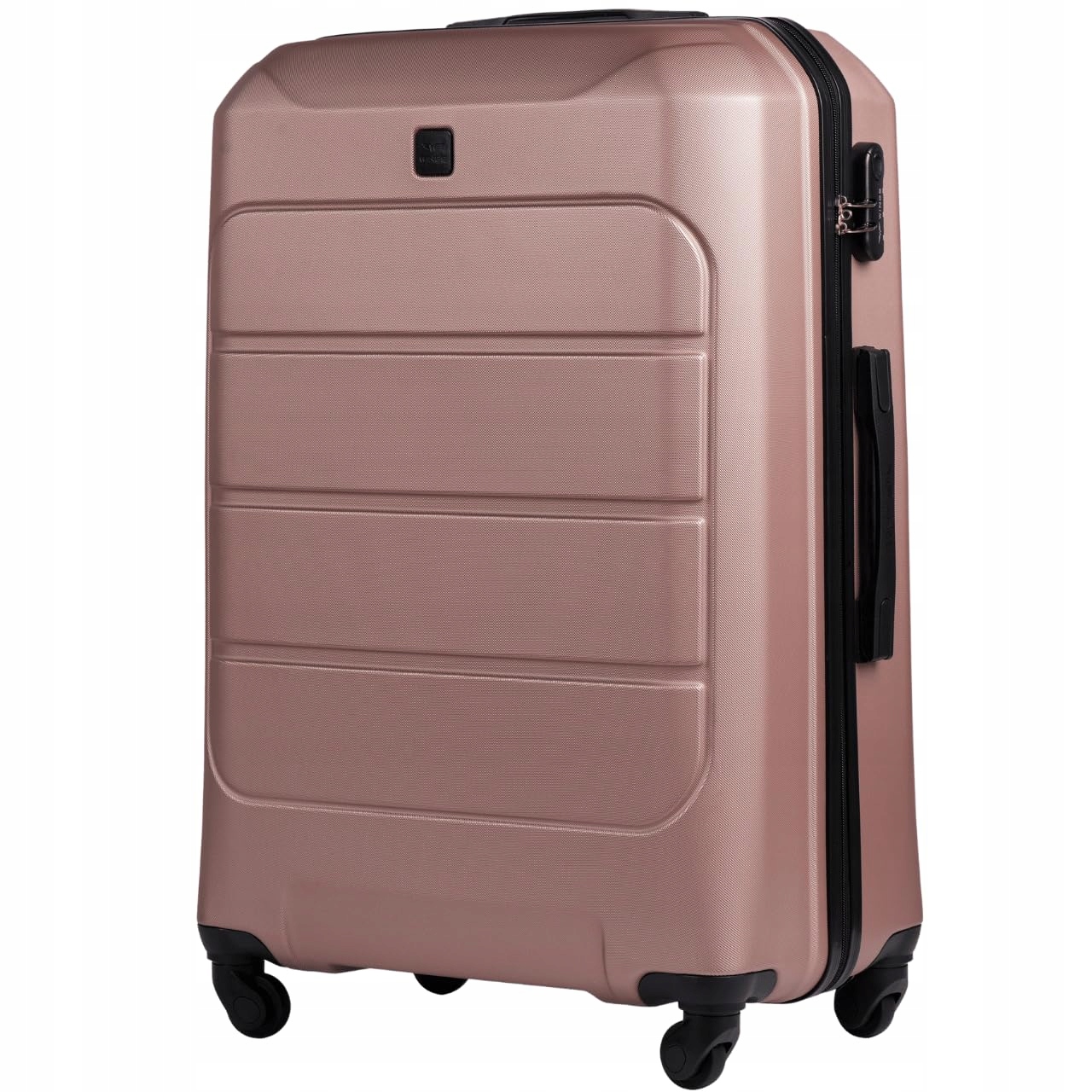 Registrovaný zavazadlový kufr Wings Gannet 28" Rose Gold, velký, tvrdý