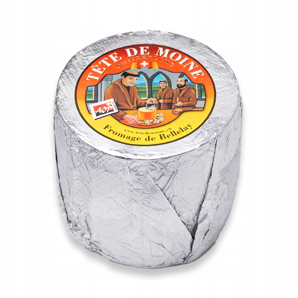 Ser z mleka krowiego Tête de moine Aop Głowa Mnicha cały krążek 850g