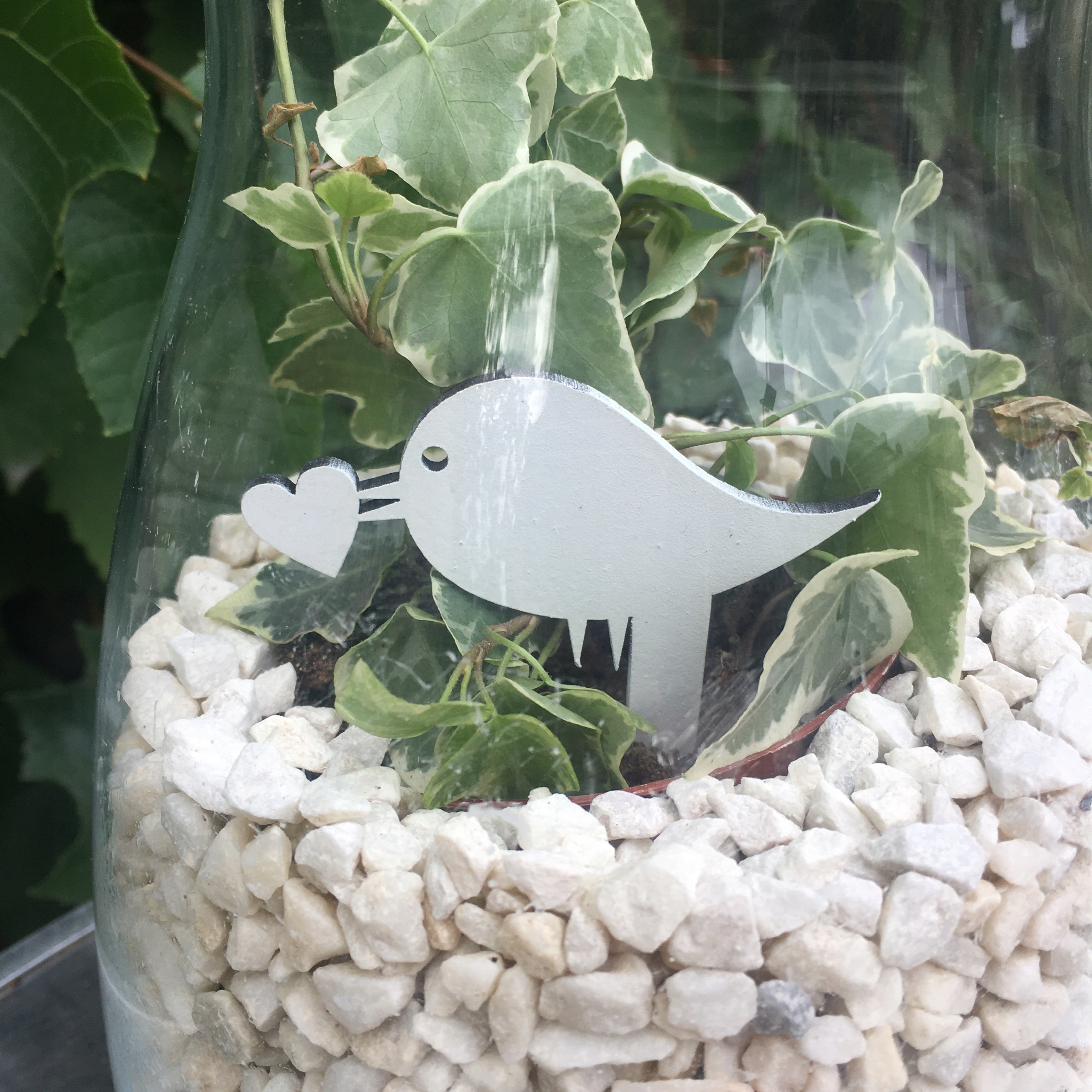 PIKA OZDOBA MINI PTASZEK SŁOIK LAS TORT 8CM 10SZT Marka inny