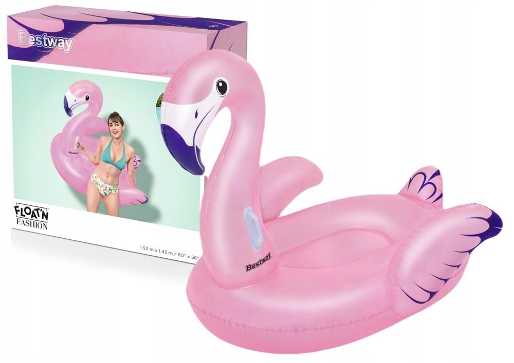 Bestway 41475 plavecký kruh do bazénu a na pláž Růžová Jednobarevná