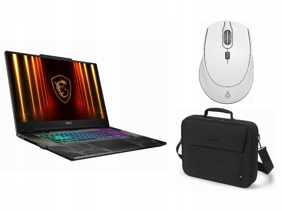 MSI Cyborg A17 AI B2HWEKG-011XPL 17,3"144Hz R7 260 16GB RAM 512GB Dysk SSD RTX5050 DLSS4 Czarny Funkcje AI