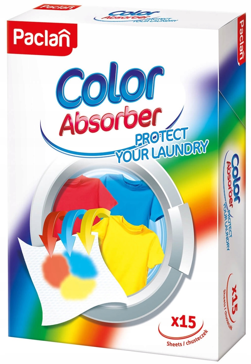 

Paclan color Absorber ściereczki wyłapujące kolor
