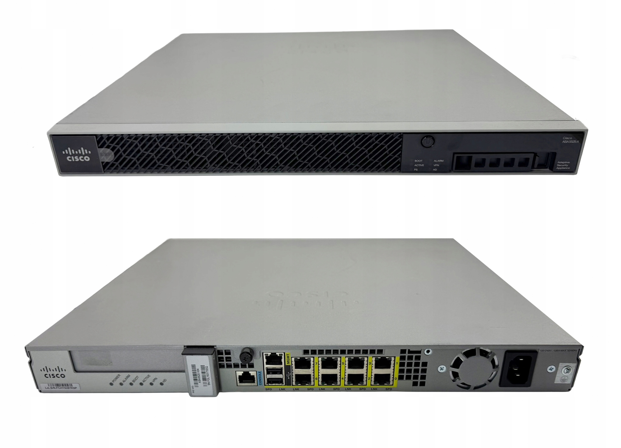 FIREWALL CISCO ASA 5525-X 128GB SSD PREMIUM LIC