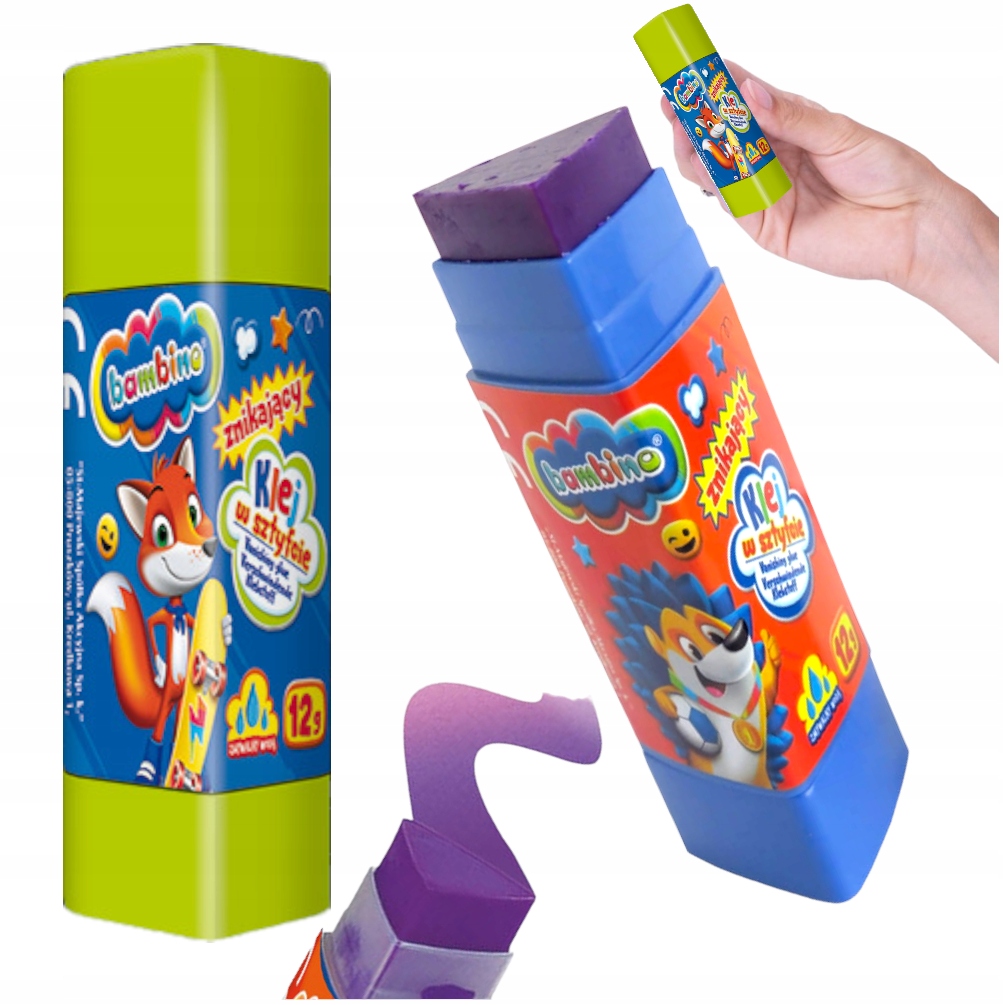 

Klej znikający w sztyfcie Bambino 12 g