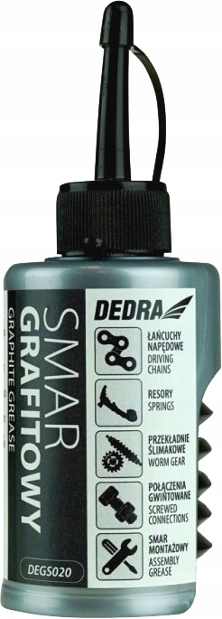 Dedra DEGS020 графитовая смазка 60 мл
