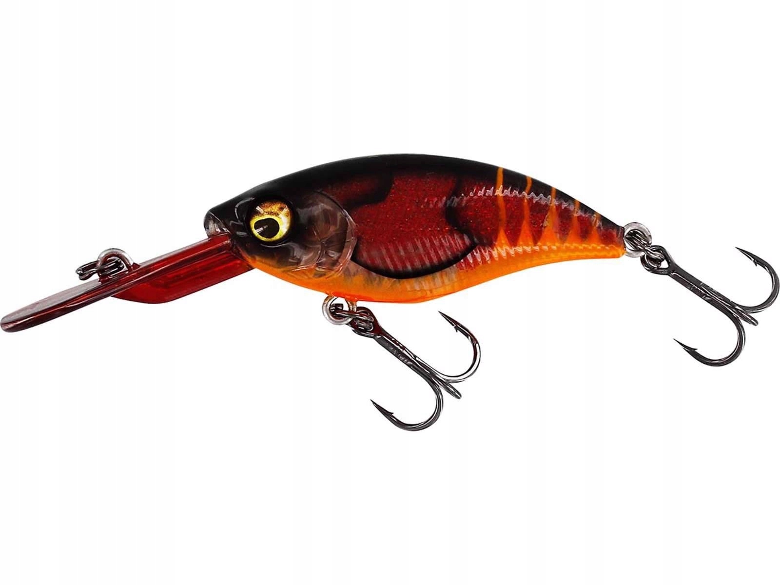 Wobler Westin BuzzBite Sr Crankbait 4cm 4g Low Floating Fire Craw