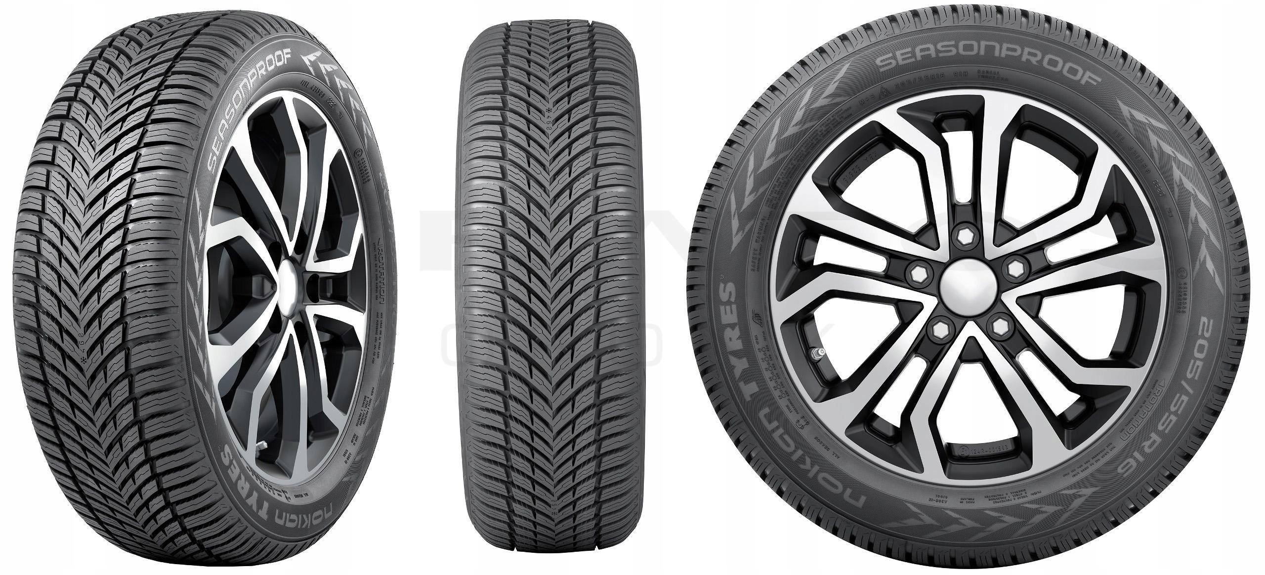 

4x 205/55/16 H Nokian Seasonproof Całoroczna