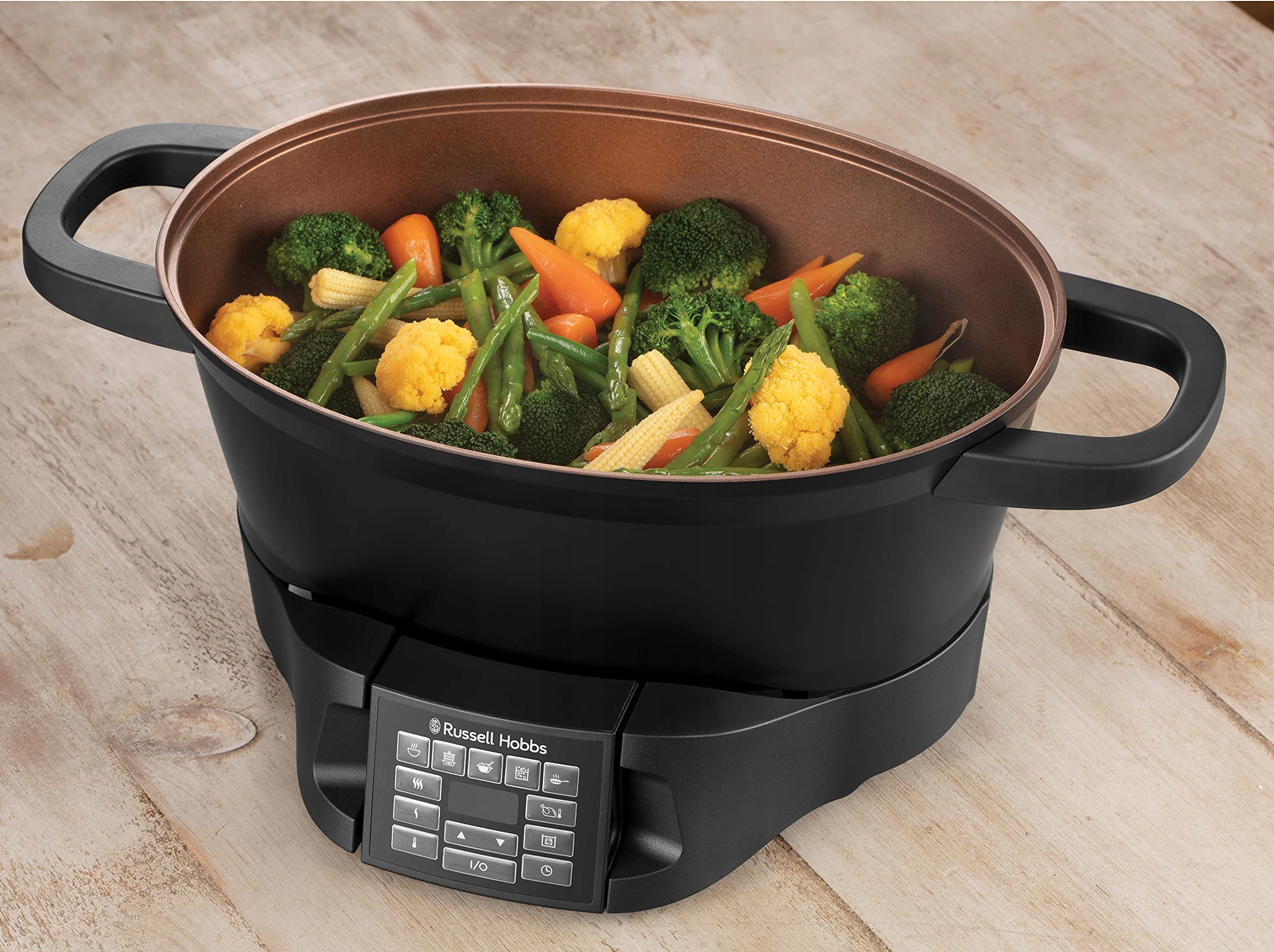 RUSSELL HOBBS Multicooker 6,5L 8 Funkcji Gotowania Wyświetlacz Cyfrowy — miniatura 7