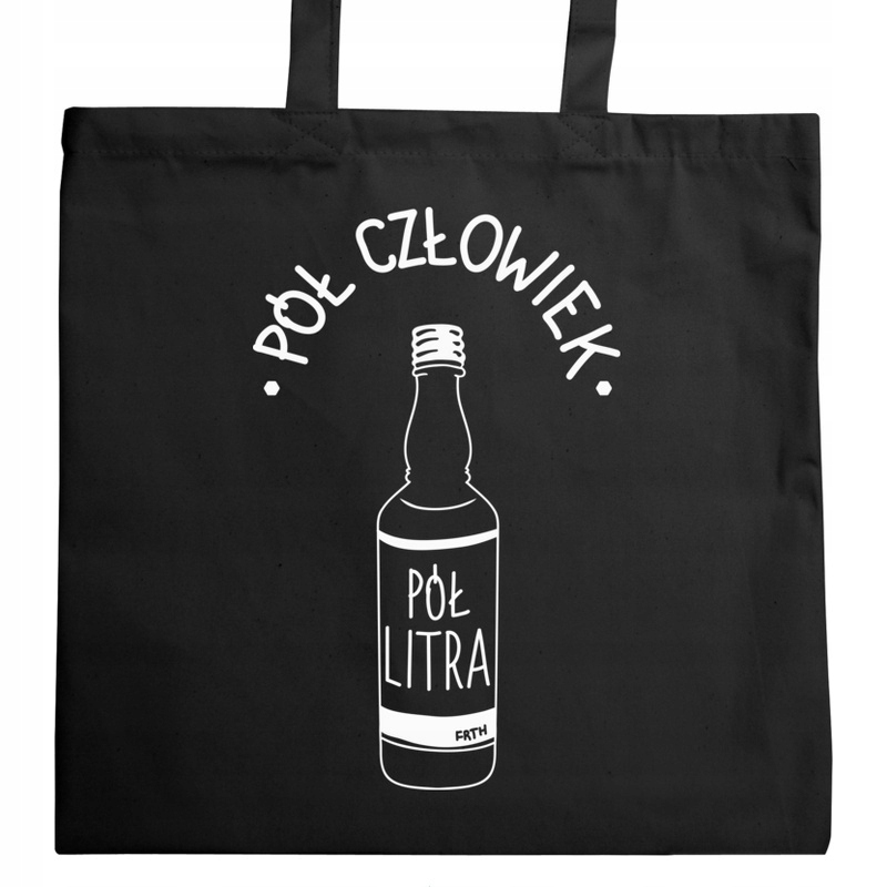 

Pół Człowiek Litra Torba Na Zakupy