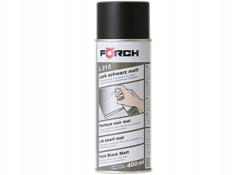 

Forch Spray Czarny Mat 400ML L 213