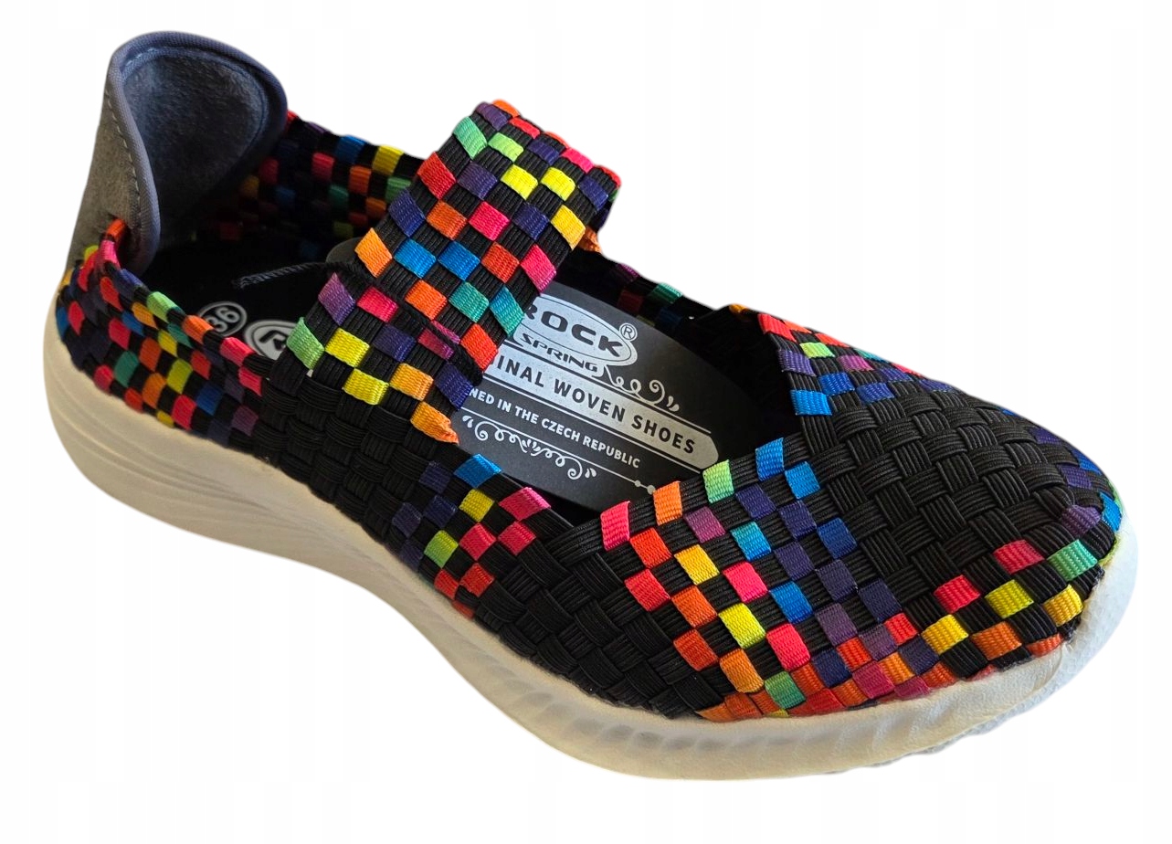 Rock Spring Dámské Polobotky Davis Black Rainbow vel. 38