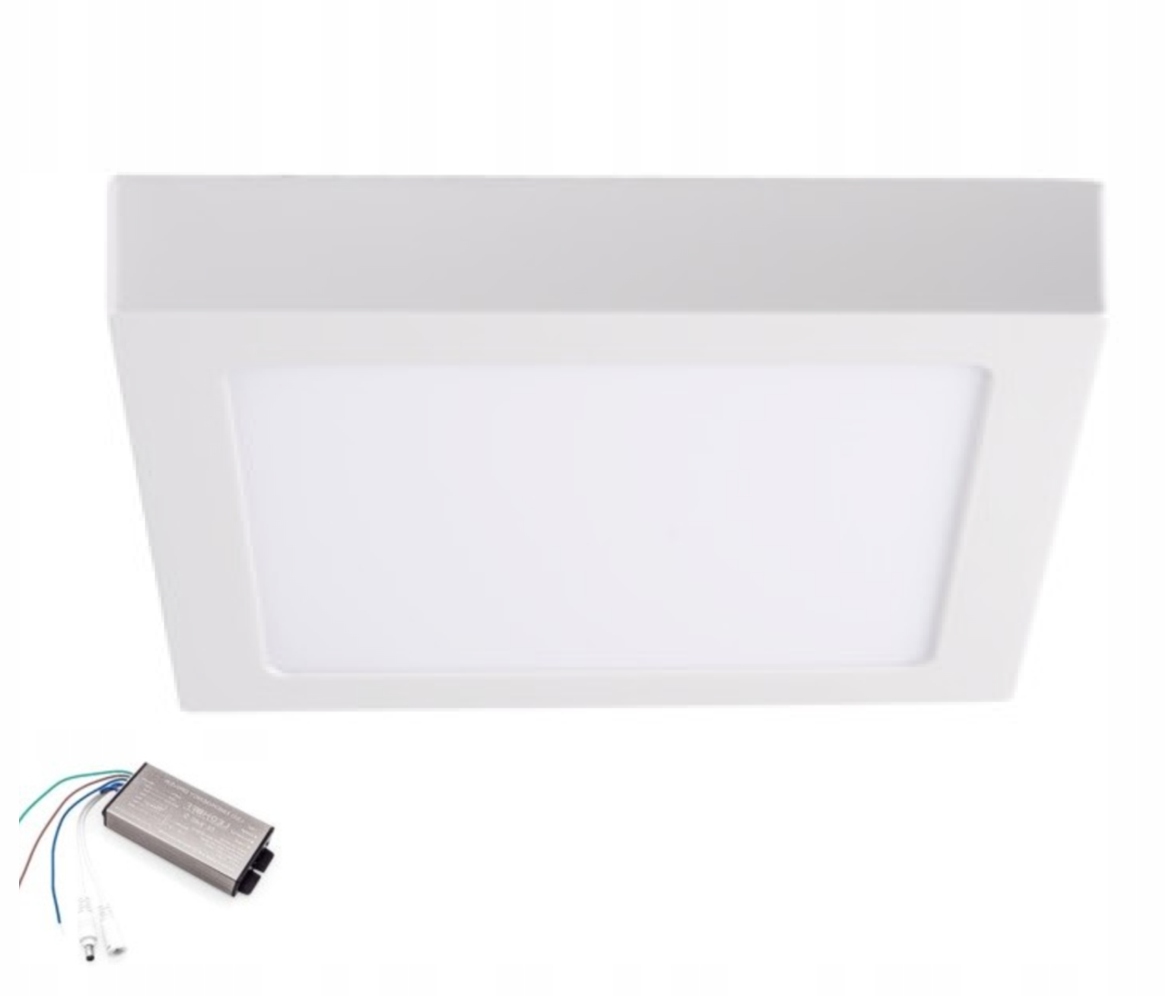 Plafon Led 18W z modułem awaryjnym 2H biały 4000K