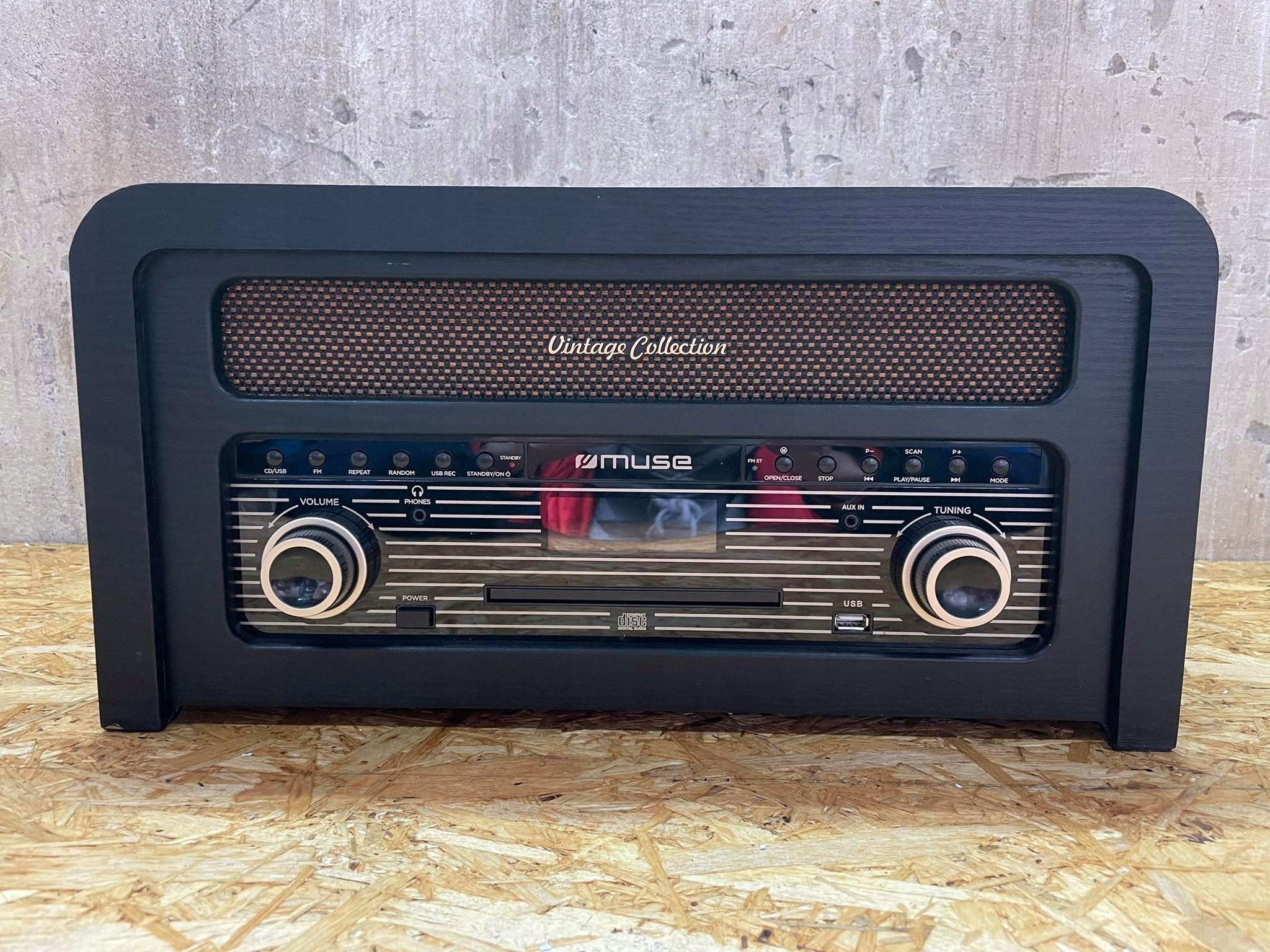 Gramofon Muse 28704 brązowy Model 28704