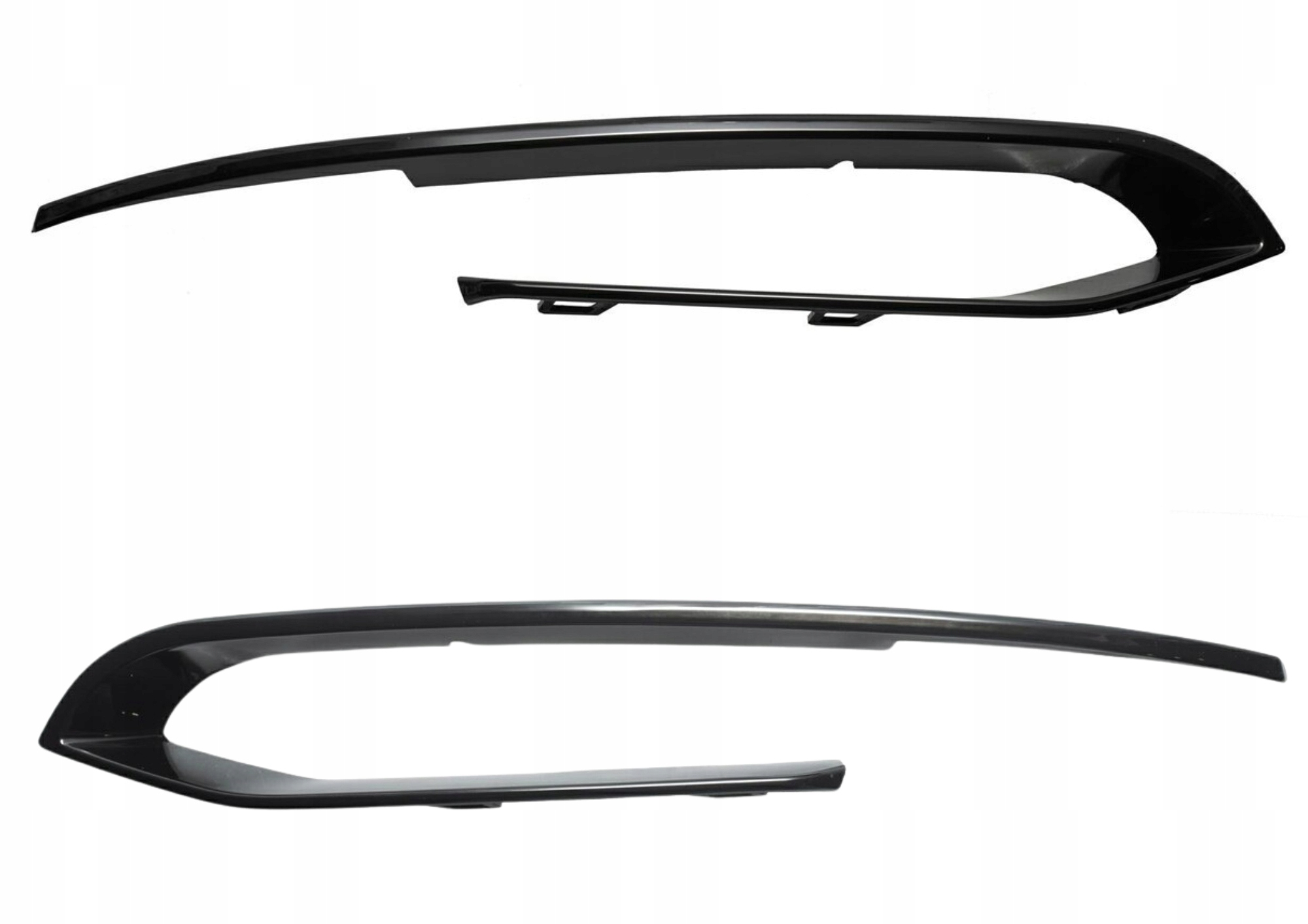 Bmw 5 F10/F11 2009-2017 LCI Ozdobné Lišty Předního Nárazníku P+l Komplet