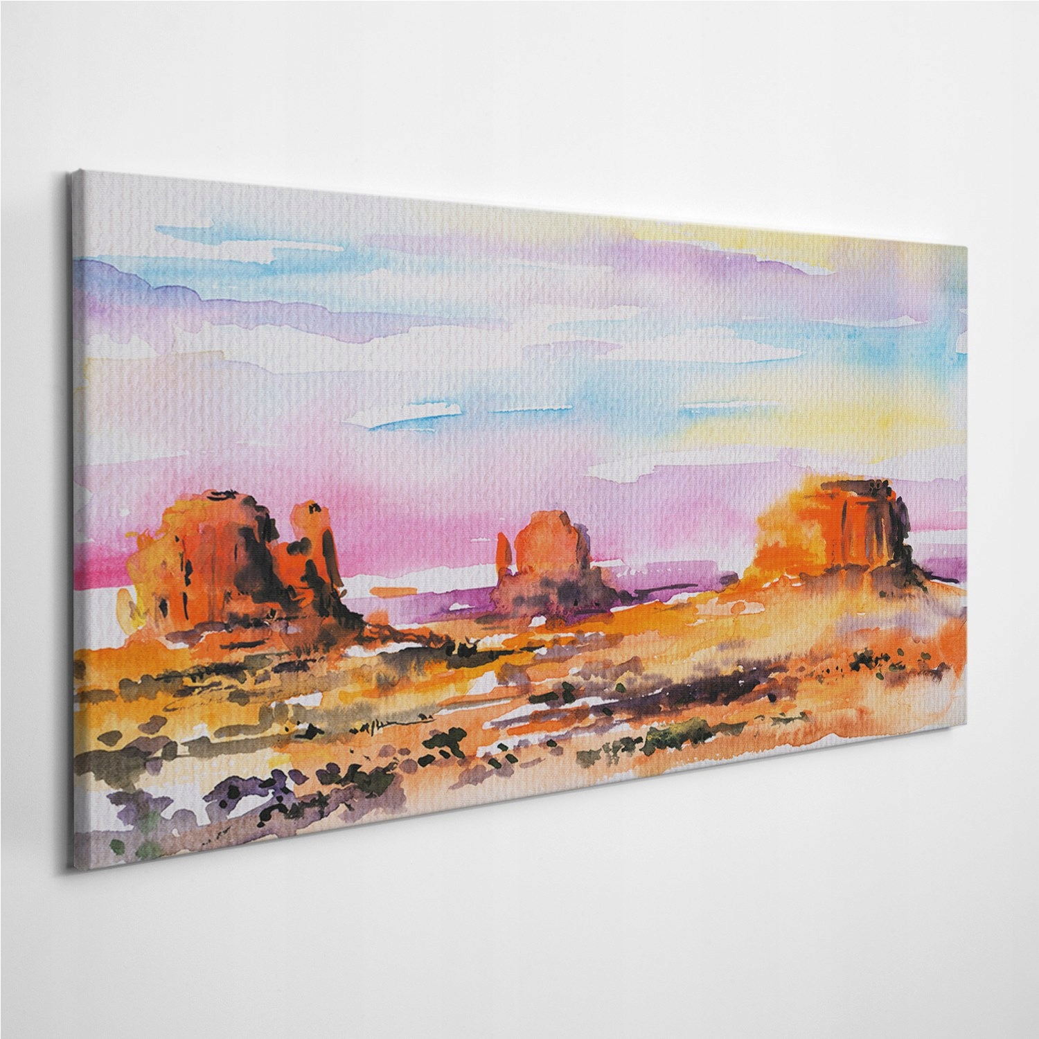 

Foto-obraz na ścianę Pustynia Zachód Słońca 100x50