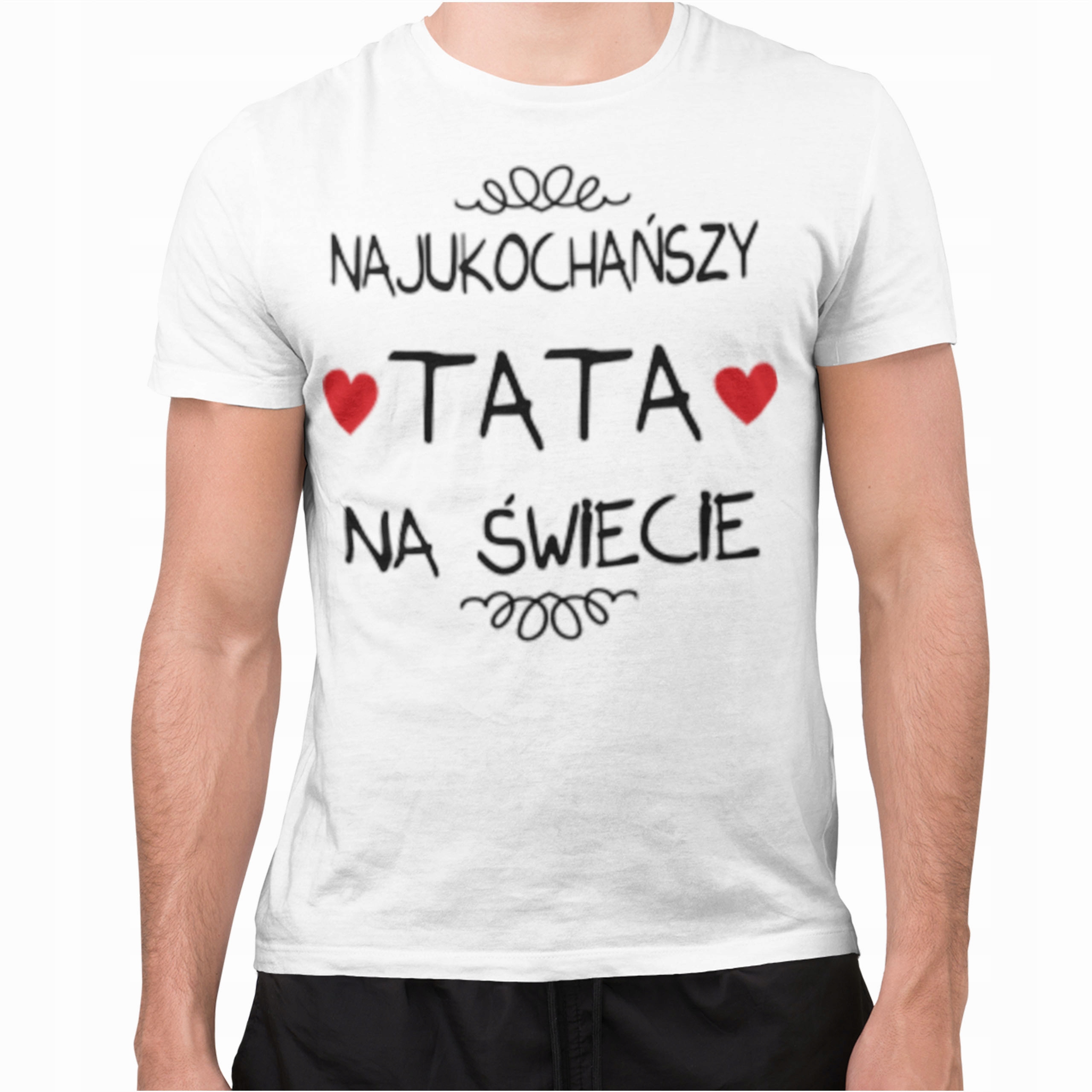 

Koszulka Meskie Prezent Na Dzień Taty Koszulki
