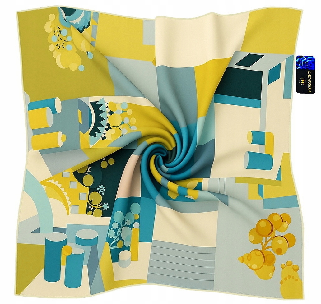 Hedvábný Šátek 100% Přírodní Morušový Hedvábí, Prémiová Kvalita+