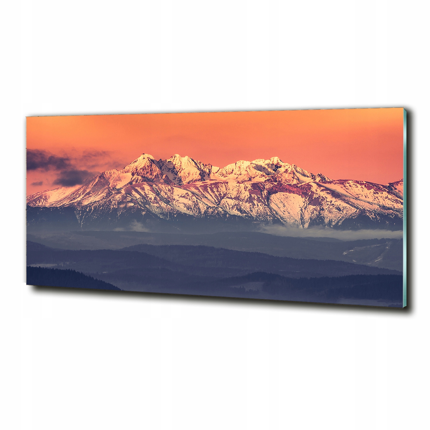 Foto-obraz moderní dekorace Východ slunce Tatry