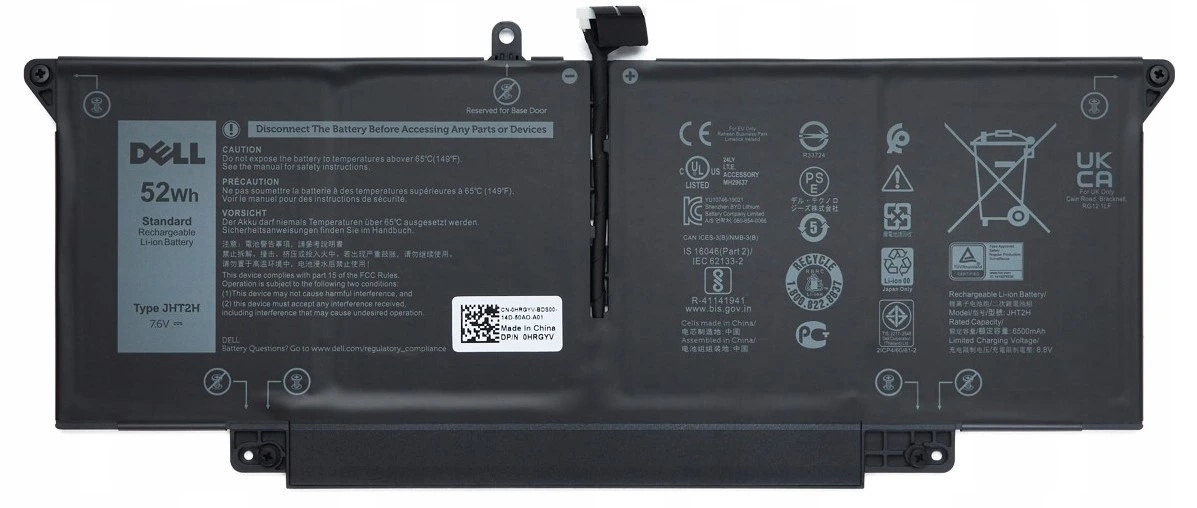 Originál Batéria Dell Latitude 7310 2in1 7410 2in1 JHT2H