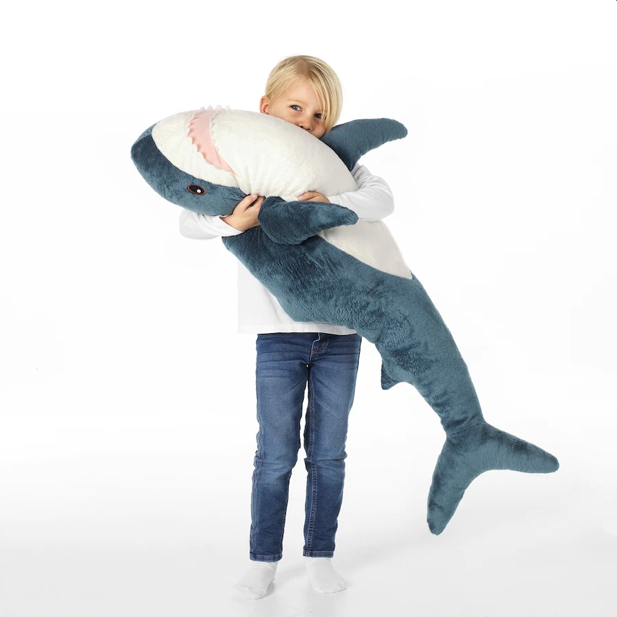 

Ikea Rekin Maskotka Pluszak 100 CM poduszka
