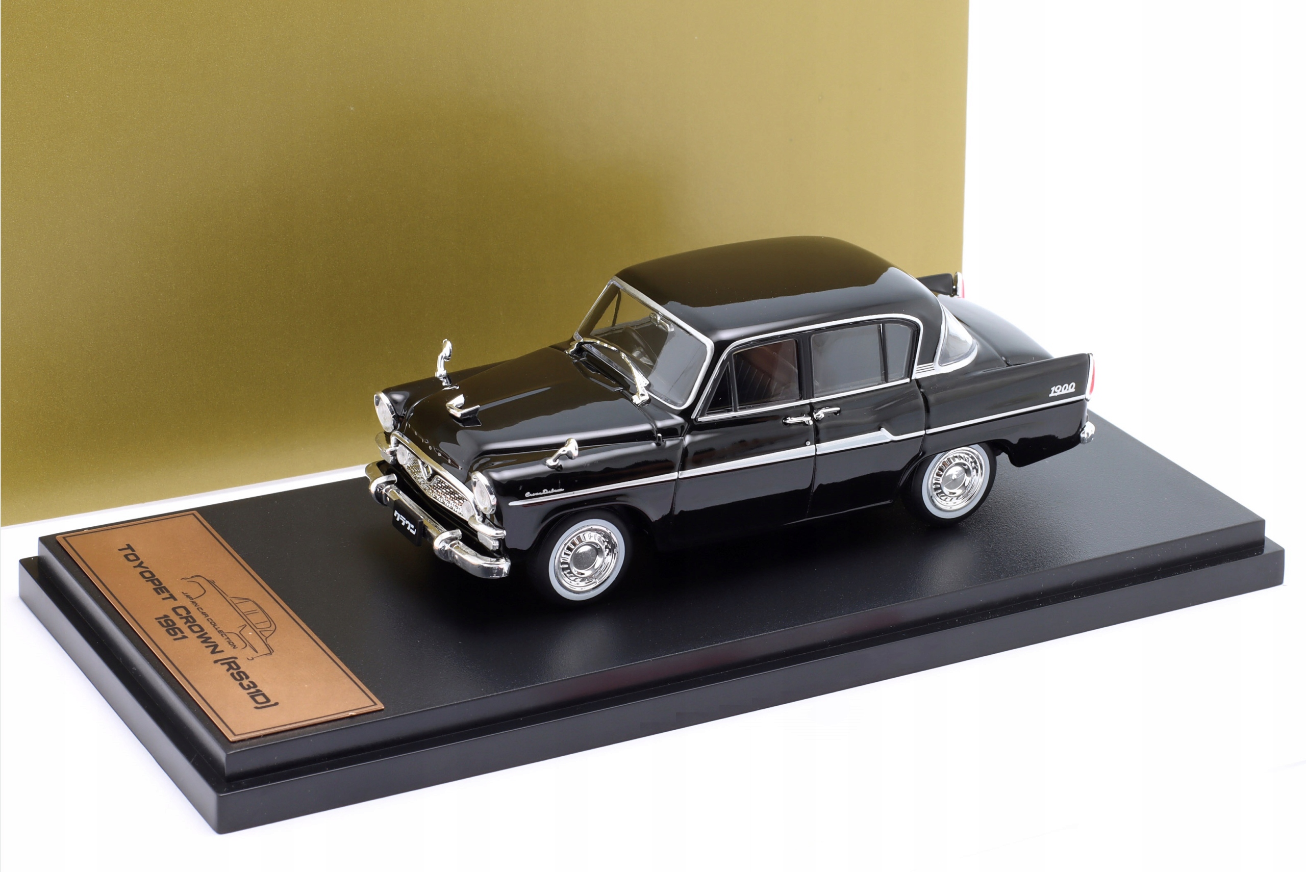 Hachette Toyota Crown 1961 Black 1:43