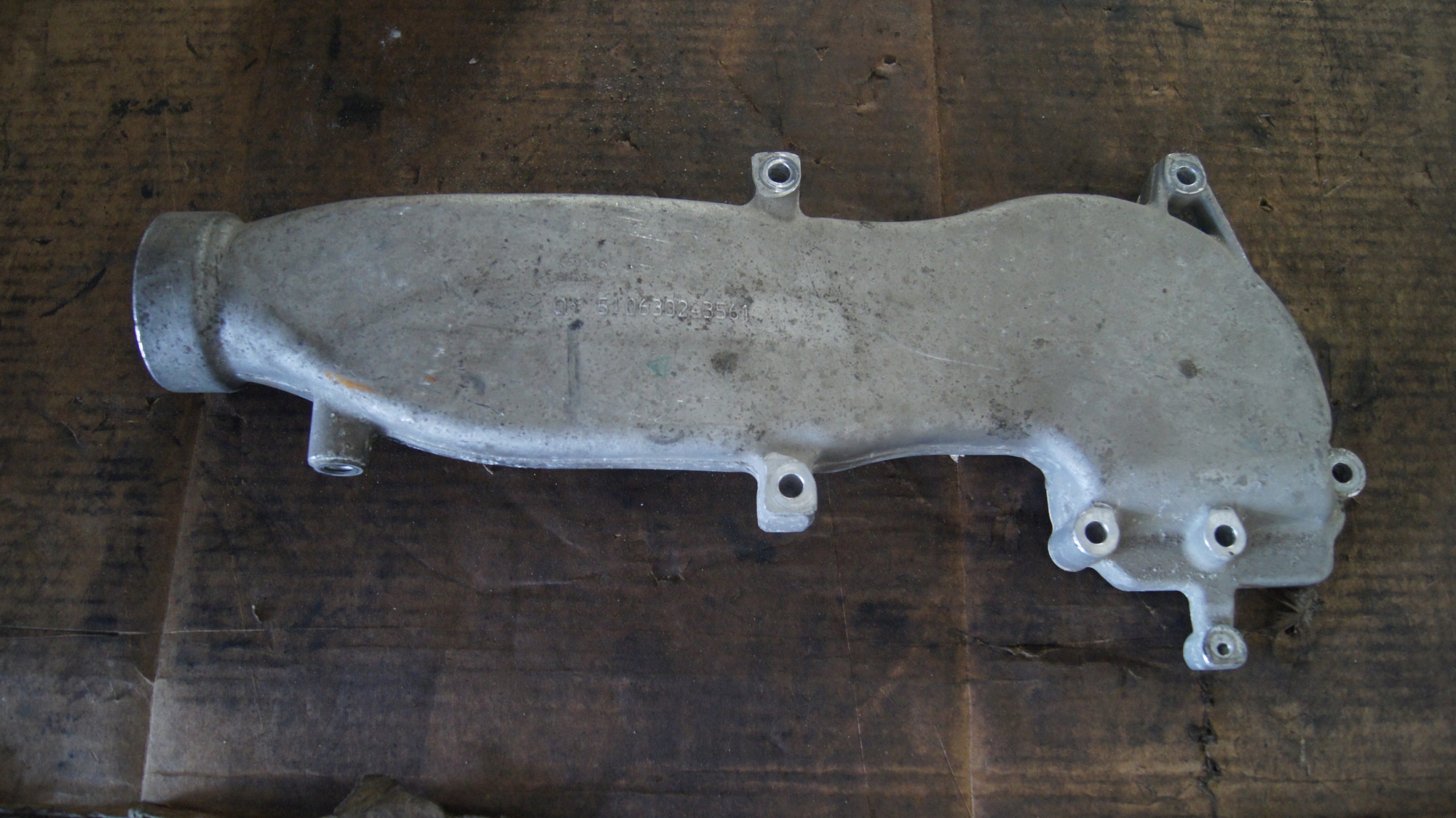 51063023561 - Труба рециркулятора EGR D2676 MAN TGX TGS EURO 6