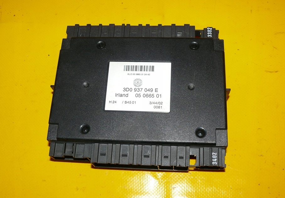 MODUŁ KOMFORTU VW PHAETON 3.2 FSI 3D0937049E