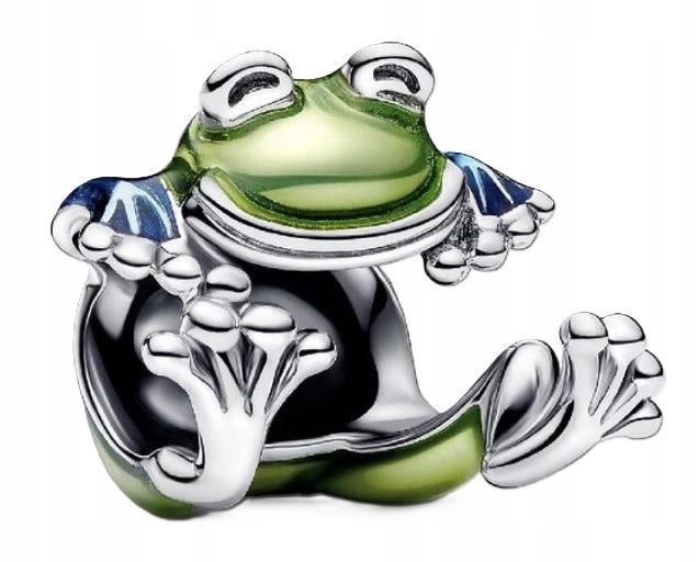 Přívěsek Pandora Šplhající Žába 793342C01 Zelená