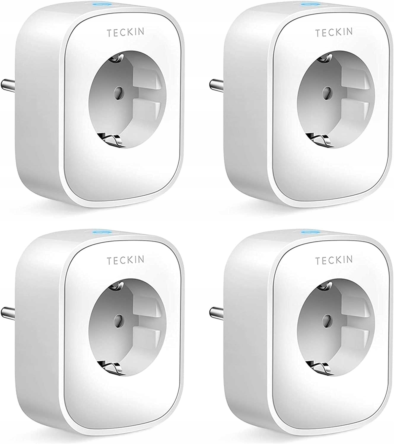 TECKIN WLAN Smart Socket 16A 4 gniazda Alexa inteligentne gniazdo domowe