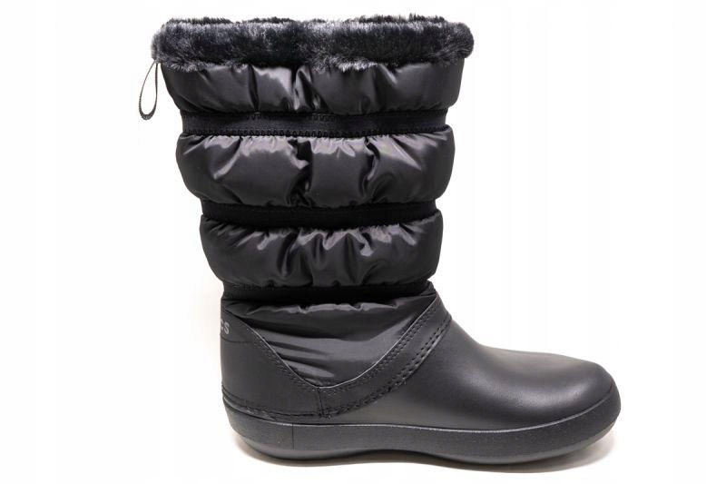 Crocs Sněhule Crocband Winter Boot W5 35,5 Black/Black