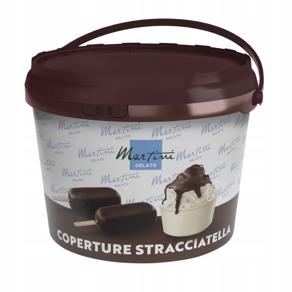 Levně Martini Polewa Stracciatella Superior fondente 5 kg