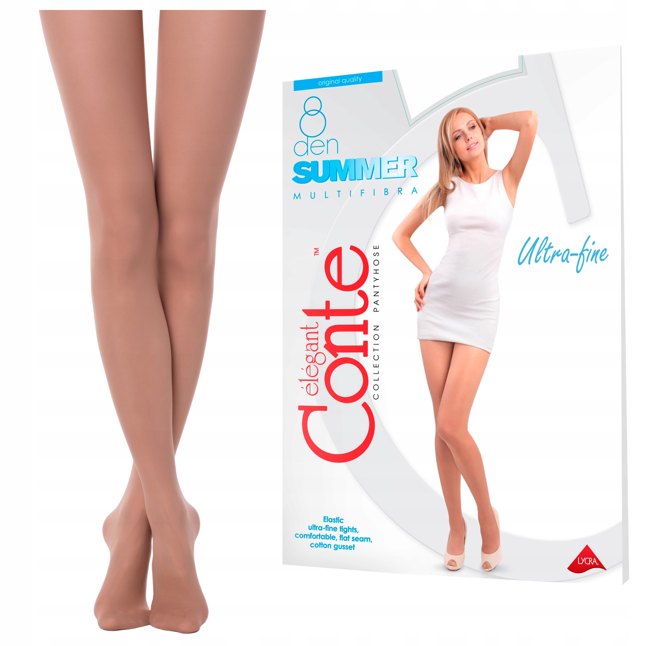 

Ultra cienkie rajstopy Summer 8 Lycra