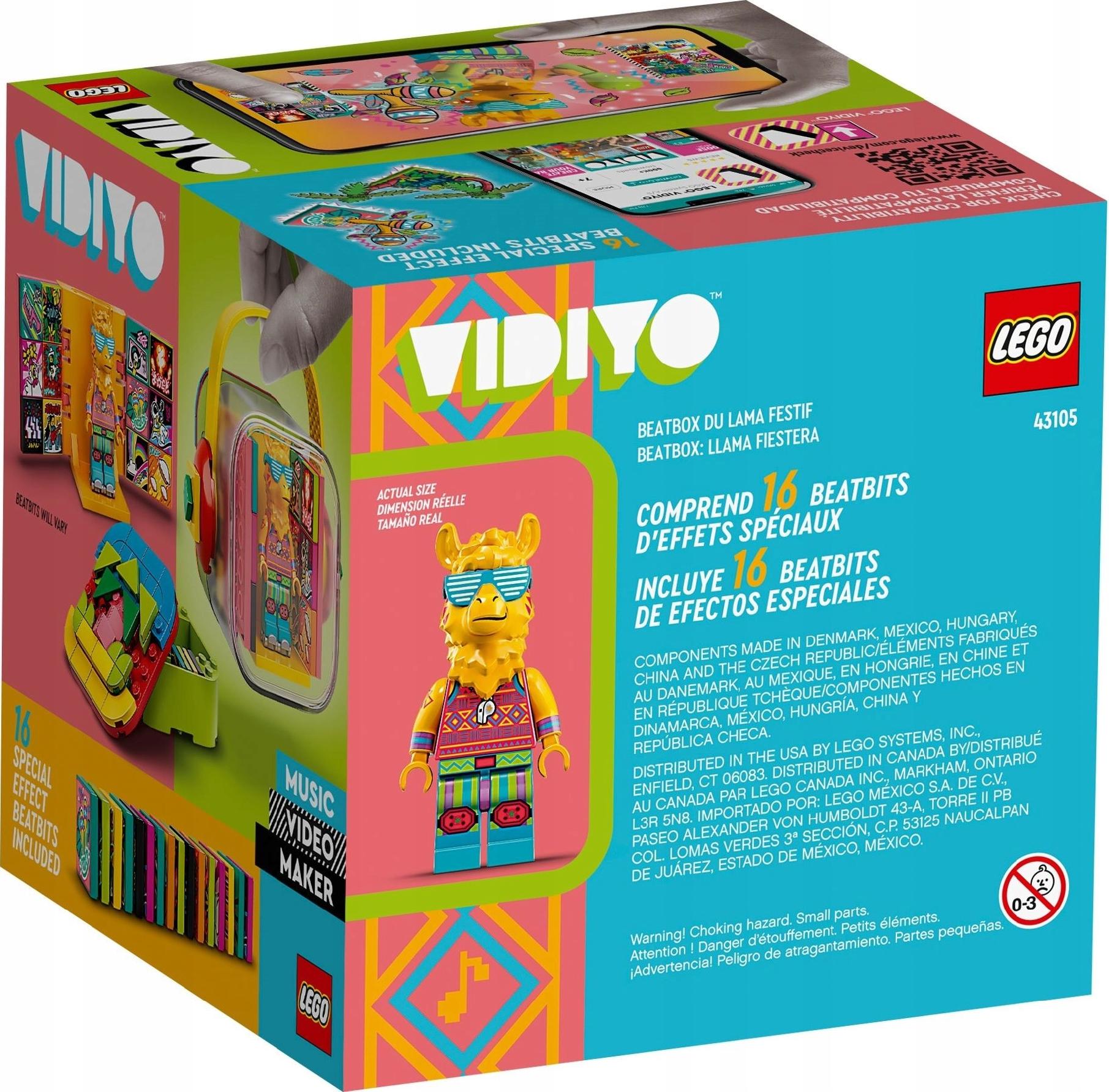 LEGO 43105 VIDIYO PARTY LLAMA BEATBOX Marka LEGO