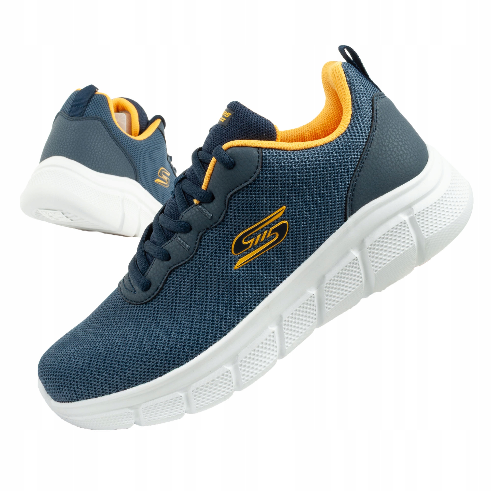 Pánské sportovní boty Skechers Bobs B Flex Icy Edge [118109/NVY]