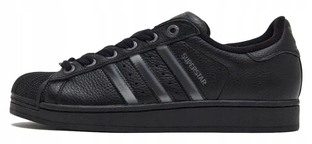 Boty Adidas Superstar II JQ3914 černé kožené 44 2/3