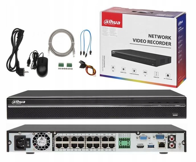 Záznamník Dahua NVR4216-16P-4KS2/L 16x PoE až 8Mpx pro 16 kamer