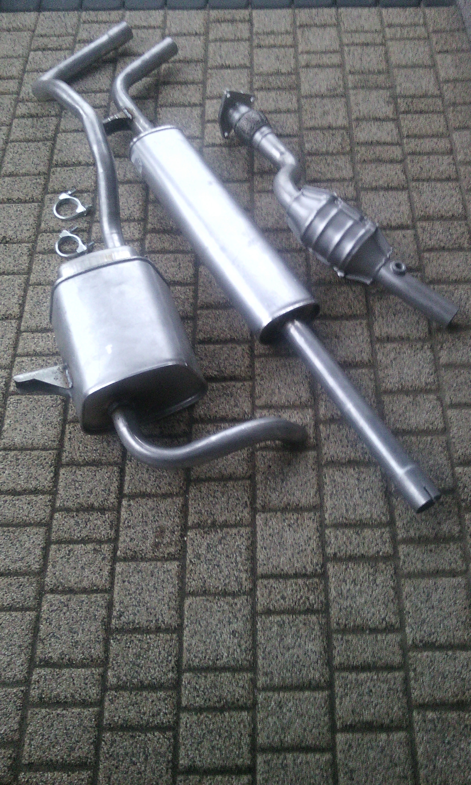 RENAULT MEGANE II 1.6 16V TŁUMIKI KOMPLET CAŁOŚĆ