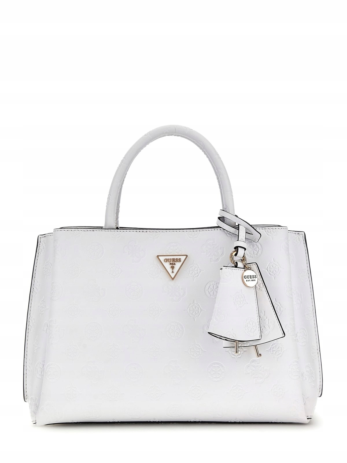 Torebka damska na ramie Guess Jena w kolorze białym