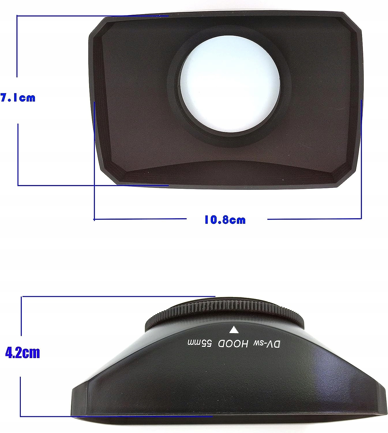 55 mm 16:9 szeroki k?t os?ona obiektywu Kod producenta 20231124