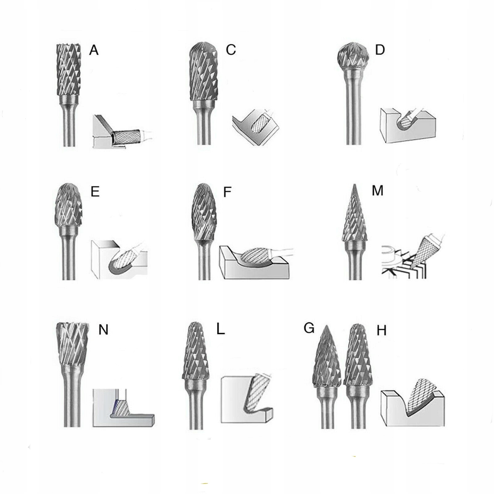 PILNIK OBROTOWY FREZ VHM MX 16x25 6 MM RBF Marka inny